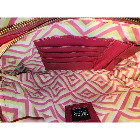 Latico Leather Louise Pebble Handbag in pink - Picture 6 of 11